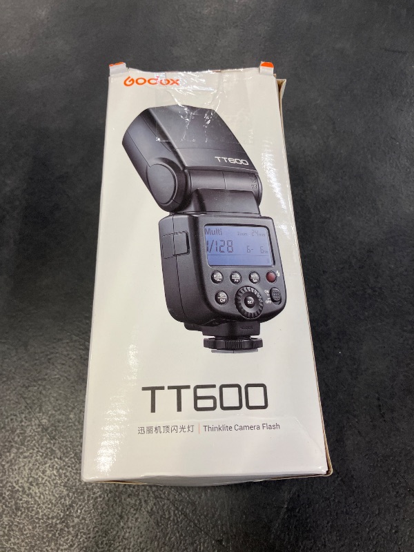 Photo 1 of Godox TT600 2.4G Wireless Flash Speedlite Master/Slave Flash with Built-in Trigger System Compatible for Canon Nikon Pentax Olympus Fujifilm Panasonic (TT600)