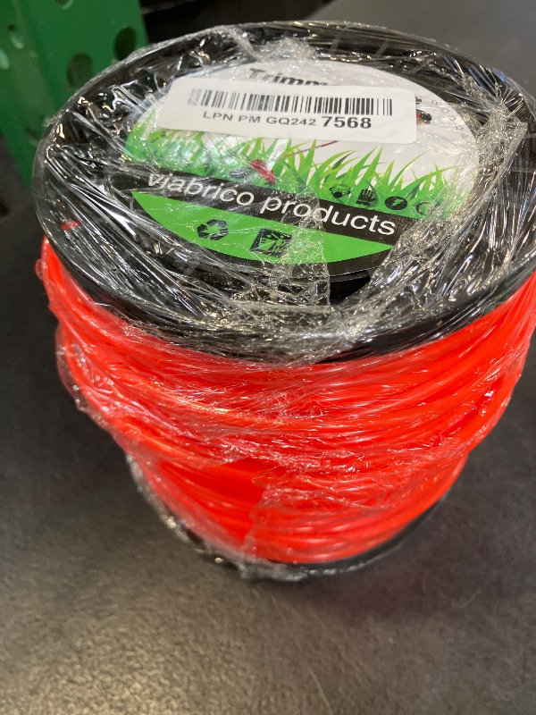 Photo 1 of UCINNOVATE 105 Trimmer Line Round Weed Wacker String, Haevy Duty Trimmer Line .105, Commercial Grade Orange Nylon Cord for Universal Replacement, Fits Most String Trimmers