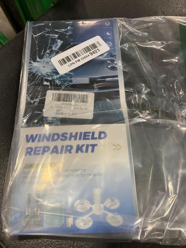 Photo 1 of NASILOOP Resin Car Windshield Repair kit for Fixing Chips & Cracks,Quick Glass Repair Kit,2 Pack