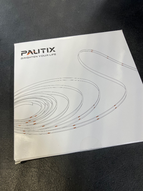 Photo 1 of PAUTIX COB LED Strip Light IP65 Waterproof 32.8ft/10m 5040LEDs Warm White 2700K,High Lumen Flexible CRI93+ LED Tape 24V Super Bright,for Home&Office Lighting Project(Adapter&Dimmer Sold Separately)