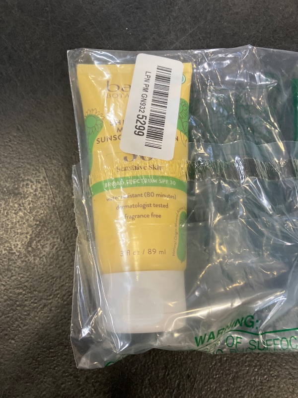 Photo 1 of Babo Botanicals, Sunscreen Unscented SPF30, 3 Fl Oz