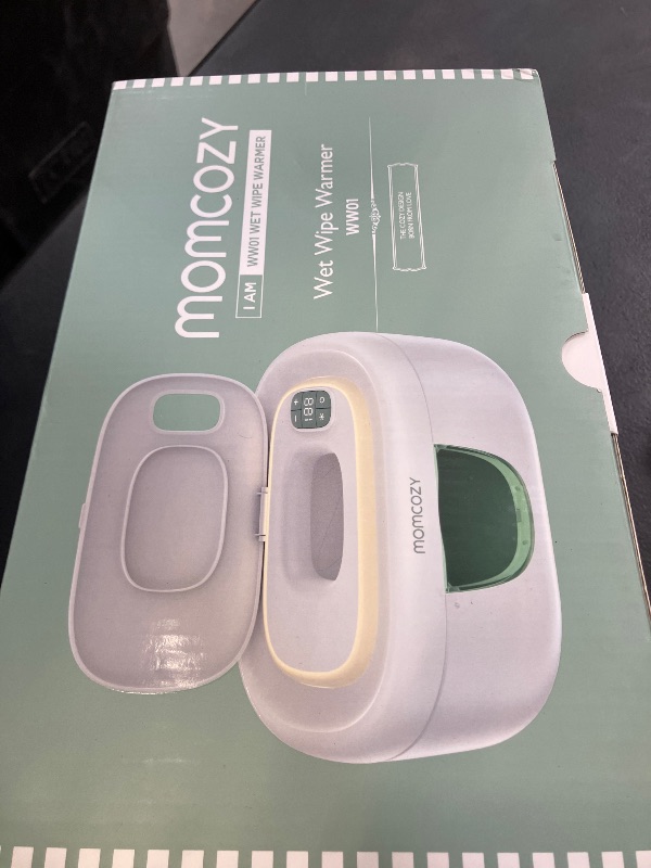 Photo 1 of Momcozy Baby Wipe Warmer, Innovative Spring Design,Large Capacity Dispenser