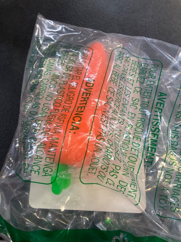 Photo 1 of Carrot Squishy, Slow Rising Stress Relief, 2026 New Realistic Carrot-Shaped Squeeze Ball, Soft Cute, Anxiety Relief Dough Decompression Gift