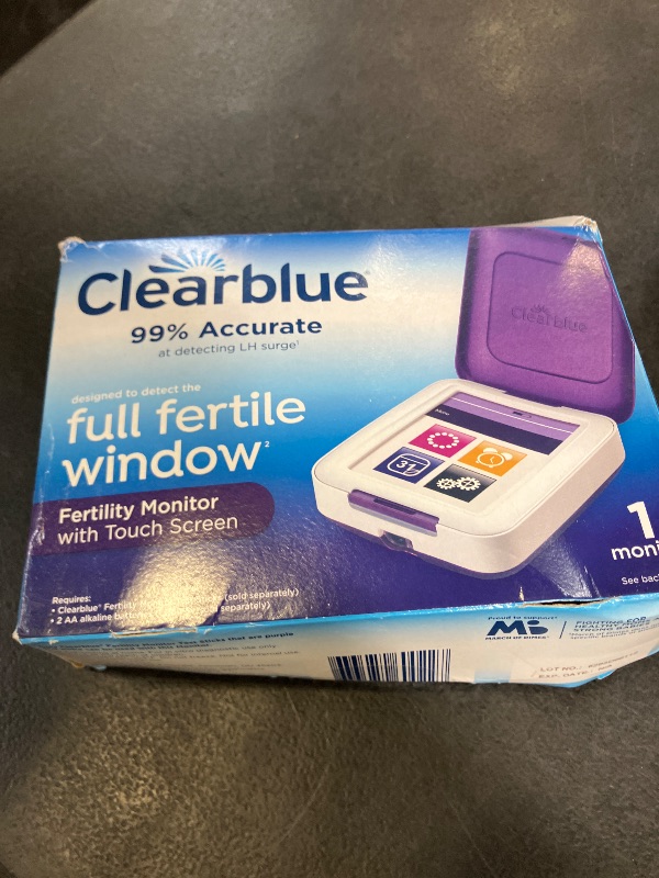 Photo 1 of Clearblue Fertility Monitor, 1 Touch-Screen Monitor, 1 Ct