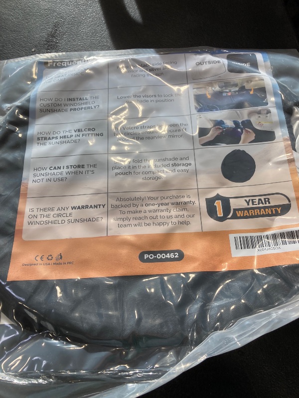 Photo 1 of EcoNour Windshield Sun Shade for Tesla Model 3 & Y
