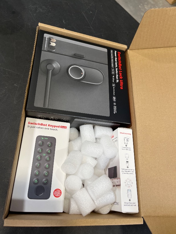 Photo 1 of Smart Lock Ultra with Keypad,Fingerprint Door Lock, App Remote Control, Built-in WiFi Keypad Deadbolt, Auto Unlock, Waterproof&Easy Install, Supports Alexa and Google