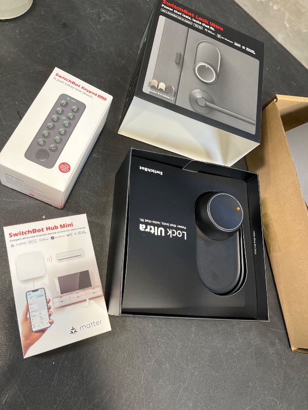 Photo 1 of Smart Lock Ultra with Keypad,Fingerprint Door Lock, App Remote Control, Built-in WiFi Keypad Deadbolt, Auto Unlock, Waterproof&Easy Install, Supports Alexa and Google