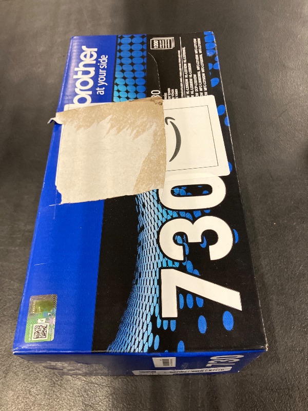 Photo 1 of Brother Genuine Standard Yield Toner Cartridge, TN730, Replacement Black Toner, Page Yield Up To 1,200 Pages, Amazon Dash Replenishment Cartridge,1 Pack