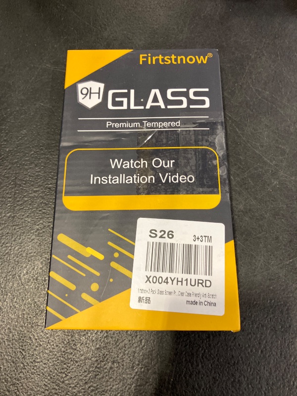 Photo 1 of 3 Pack for Samsung Galaxy S26 Screen Protector Tempered Glass + 3 Pack Camera Lens Protector, Military Grade Shatterproof, 9H Hardness, Fingerprint Unlock, HD Clear Case Friendly 6.3 Inch