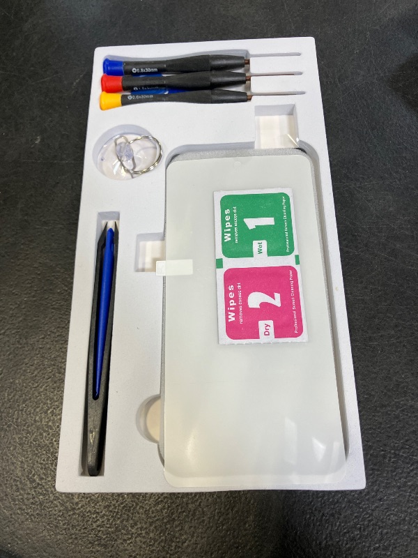 Photo 1 of Screen Replacement for Google Pixel 6 Pro OLED (Models: GLUOG G8VOU) 3D Touch Display Digitizer Assembly with Repair Tools