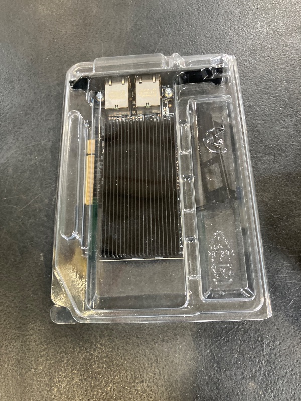 Photo 1 of 10Gb Dual LAN Base-T PCI-e Network Card, Intel X540 Controller, NICGIGA 10Gbps Ethernet Adapter, 2 * 10Gbe RJ45 Port, 10G NIC Card, Support Windows/Windows Server/Linux/Vmware/ESX