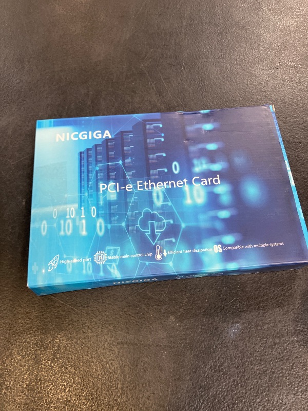Photo 1 of 10Gb Dual LAN Base-T PCI-e Network Card, Intel X540 Controller, NICGIGA 10Gbps Ethernet Adapter, 2 * 10Gbe RJ45 Port, 10G NIC Card, Support Windows/Windows Server/Linux/Vmware/ESX