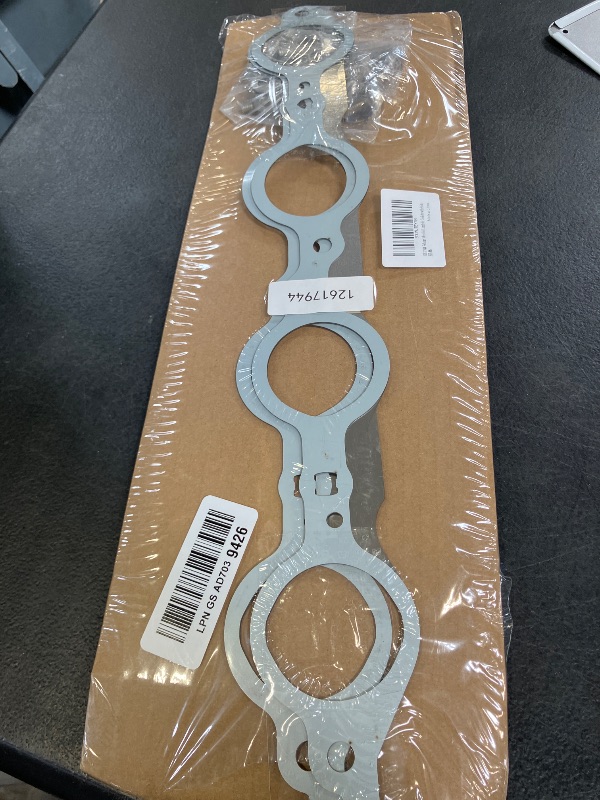 Photo 1 of 12617944 Exhaust Manifold Gasket Set Compatible with Silverado Sierra Suburban 1500 2500 HD Yukon CTS Escalade MLS LS LQ LM7 4.8L 5.3L 5.7L 6.0L 6.2L, Manifold Gaskets with Bolts