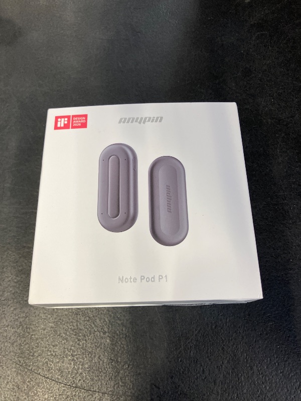 Photo 1 of ANYPIN Note Pod P1 AI Voice Recorder, Wearable AI Note Taker, Transcription