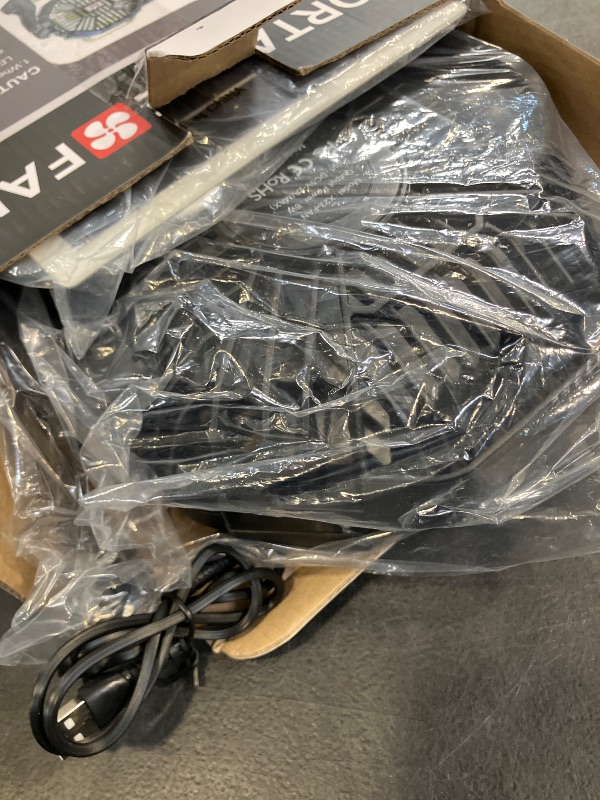 Photo 1 of 30000mAh Solar Fan with LED Lantern, 10W Solar Panel Rechargeable Battery Powered Camping Fan for Outside, 9 Inch Portable Battery Operated Hurricane Supplies for Picnic, Barbecue, Fishing, Travel