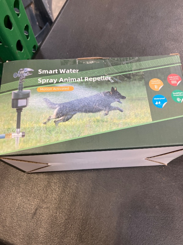 Photo 1 of Motion Activated Sprinkler to Deter Animal Cat, Birds, Dogs Repellent Outdoor Lawn Motion Sensor Water Sprinkler for Garden