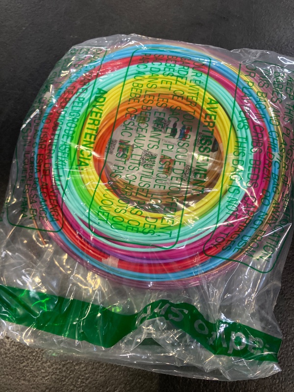 Photo 1 of MIKA3D 32 Colors 3D Pen PLA Filament Refills, Each Color 10 Feet, Total 320 feet, Pack with 4 Finger Caps
