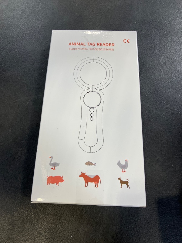 Photo 1 of Homrich Microchip Scanner, Supports ISO11784/85/FDX-B/EMID Rechargeable Handheld Animal Micro Chip Reader, 500 Data Storage Upload to PC, 1.44" TFT Screen, Portable 15 Digits Chip ID Scanner