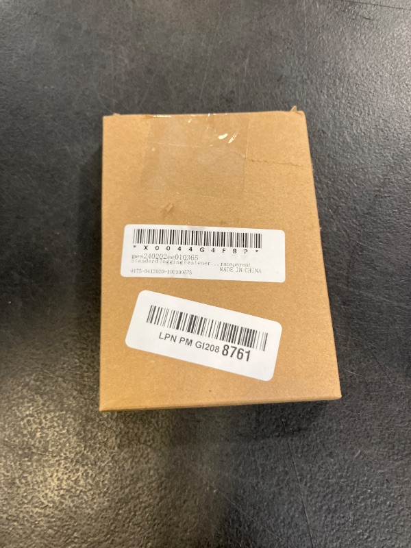 Photo 1 of MECCANIXITY Standard Tagging Fasteners,Plastic Regular,Standard Label Gun Price Tagging Barbs for Garment Price Tag Label Tagging Barbs 10mm/0.39 Inch,Pack of 1000 Transparent