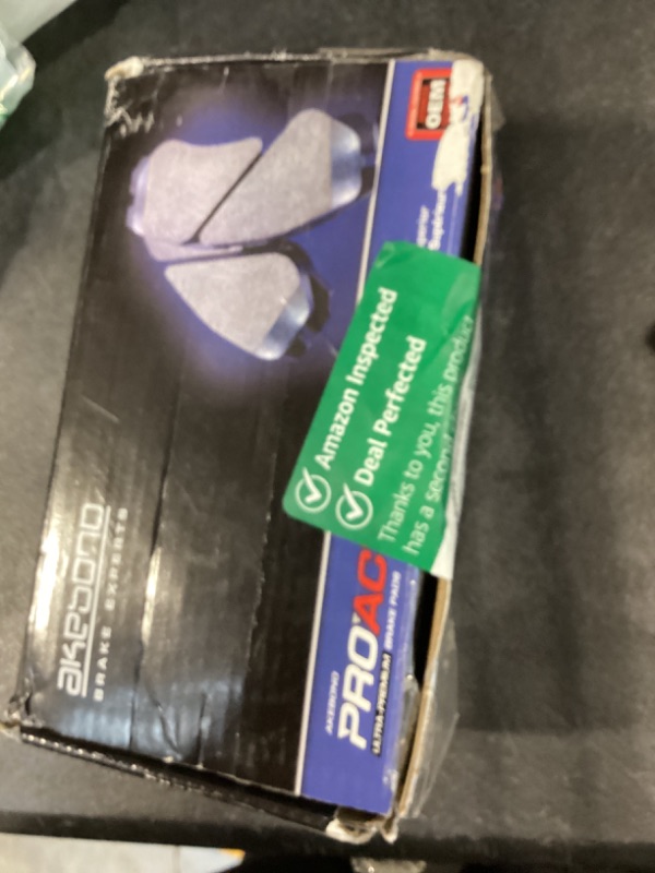 Photo 1 of Akebono ACT436 Proact Ultra Premium Ceramic Disc Brake Pad kit, GREY