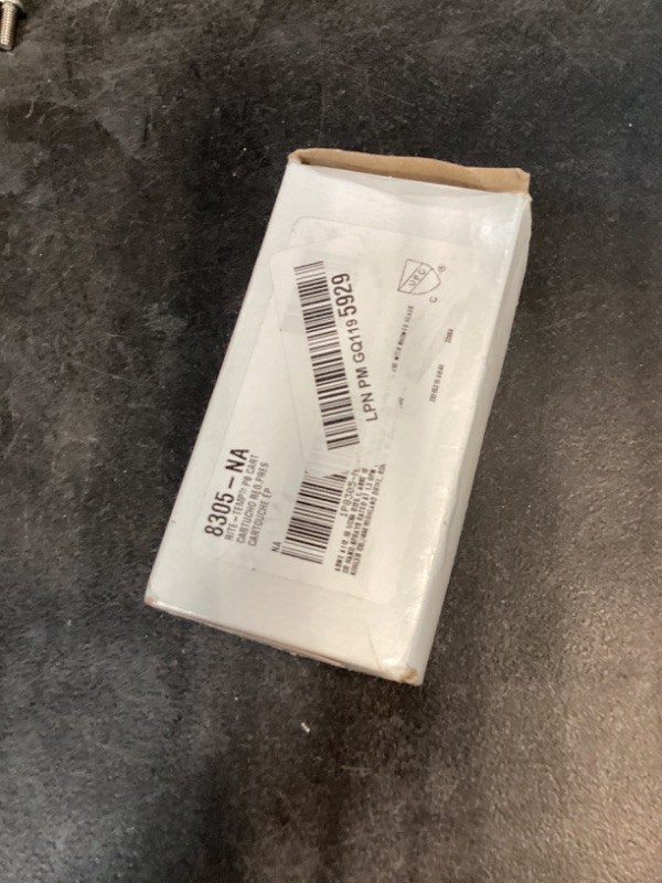 Photo 1 of KOHLER 8305-NA Rite-Temp Universal Pressure-Balancing Cartridge, Shower Valve Replacement Part, Antiscald Protection, 5.0 GPM, Black