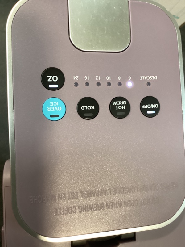 Photo 1 of Tastyle 330MF Single Serve Coffee Maker with Built-in Detachable Milk Frother, Iced and Hot Coffee Machine for K Cup & Grounds, 40oz Removable Water Tank, 6 Cup Sizes, Fits 7.3" Travel Mug, Purple