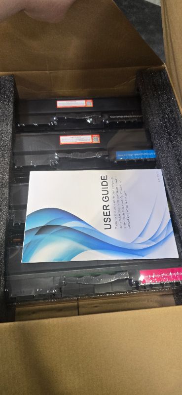 Photo 1 of 218X Toner Cartridges 4-Pack Compatible Replacement for HP Color Pro MFP 3301SDW 3301CDW 3301FDW 3201DW Printer 3301 3201 Series | W2180X W2181X W2182X W2183X