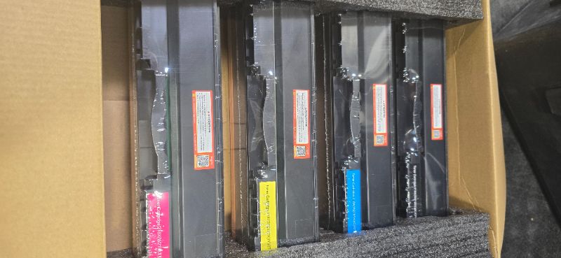 Photo 1 of 218X Toner Cartridges 4-Pack Compatible Replacement for HP Color Pro MFP 3301SDW 3301CDW 3301FDW 3201DW Printer 3301 3201 Series | W2180X W2181X W2182X W2183X