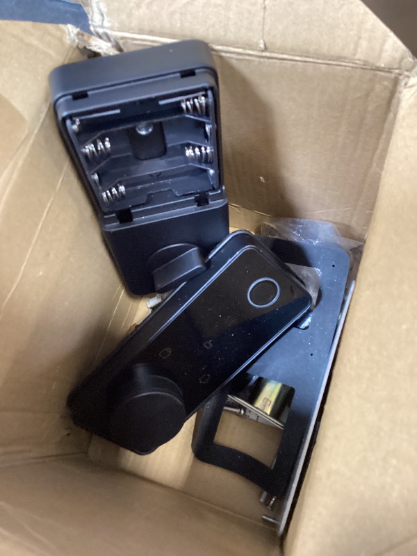 Photo 1 of Smart Lock with 2 Handles, Keyless Entry Door Lock, Fingerprint Door Lock