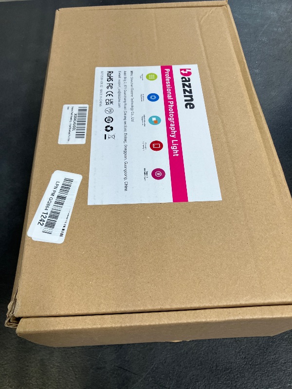Photo 1 of Dazzne 2Pack Streaming Key Light, LED Video Light Dimmable Bi-Color 3200-5600k Video Conference Lighting with Gooseneck Tubes Desk Light for Stream/Podcast/Gaming/Zoom Meetings/Broadcast/YouTube