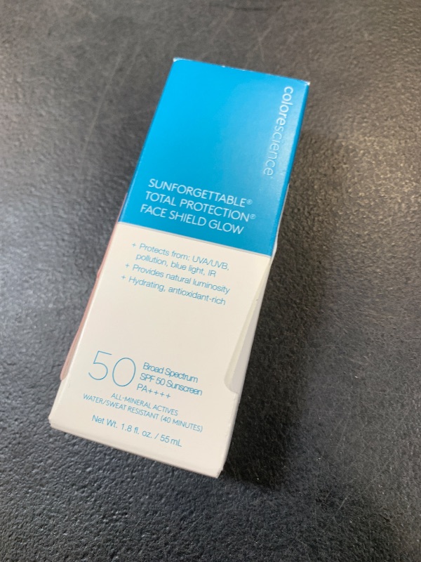 Photo 1 of Colorescience Sunforgettable Total Protection Face Shield Glow SPF 50, Glow, 1.8 Fl Oz