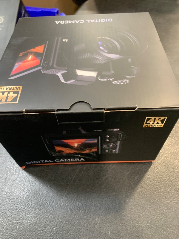 Photo 1 of 4K Digital Camera for Photography Travel, 56MP Autofocus Vlogging Camera