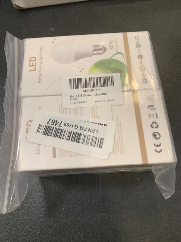 Photo 1 of 2-Pack Universal Garage Door Opener LED Light Bulb,5000K Daylight,Compatible with All Garage Door Opener Brands Such as Genie, Chamberlain, Craftsman and LiftMaster Operators