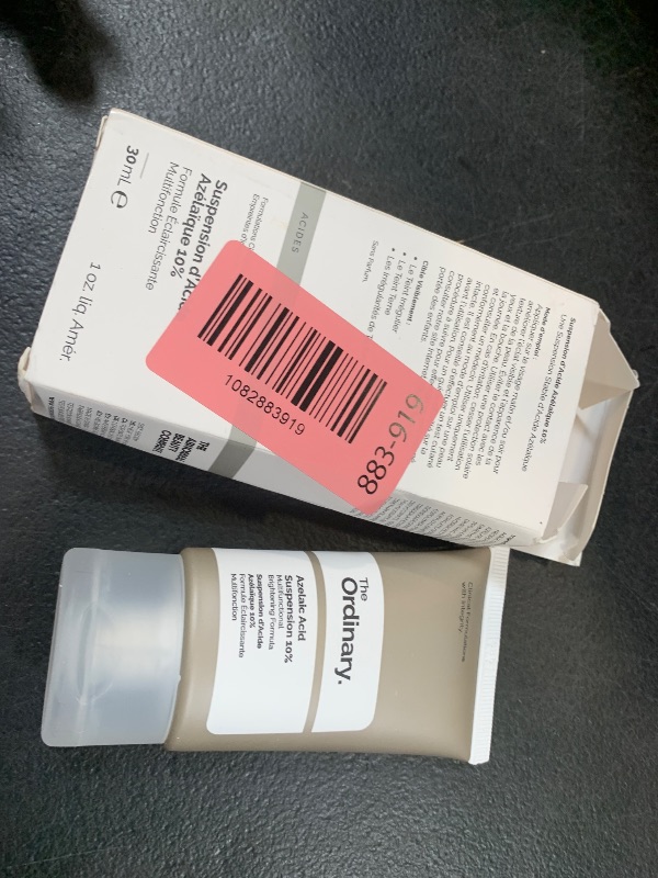 Photo 1 of The Ordinary Azelaic Acid Suspension 10%, Brightening Formula for Uneven and Blemish-Prone Skin, 1 Fl Oz