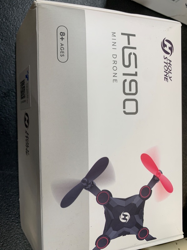 Photo 1 of Holy Stone HS190 Foldable Mini Nano RC Drone for Kids Gift Portable Pocket Quadcopter with Altitude Hold 3D Flips and Headless Mode Easy to Fly for Beginners