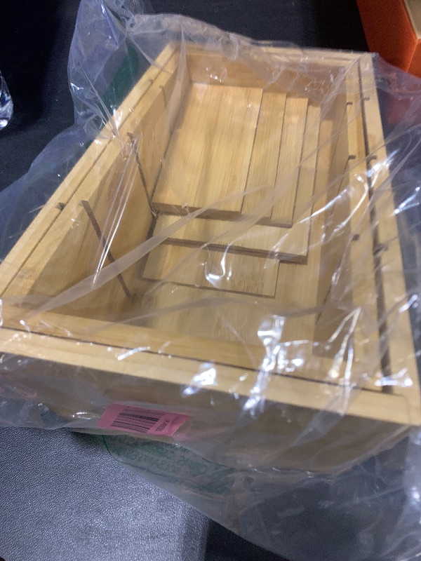 Photo 1 of HTB 4-Section Snack Organizer with Removable Dividers for Kitchen 2 Pack