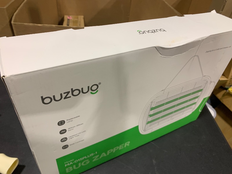 Photo 1 of Buzbug Upgraded LED Bug Zapper Indoor, LED Bulbs Up to 50,000 Hours, 3 Lamps Sustainable Less Power, 3800V Powerful Electric Mosquito Zapper, Fly Trap Mosquito Trap, Fly Killer Fly Zapper