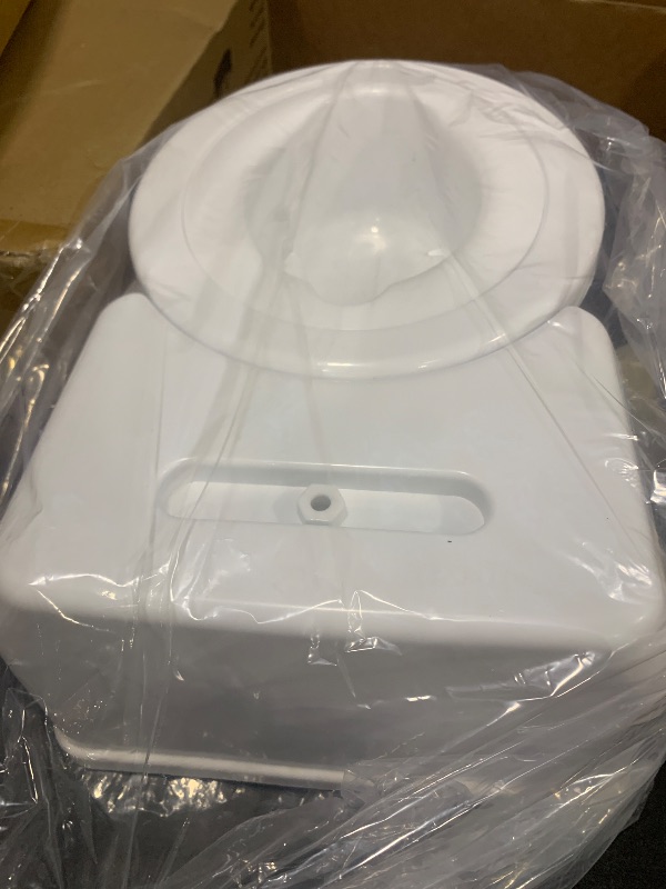 Photo 1 of Jool Baby Real Feel 2-in-1 Potty with Wipes Storage, Flushing Sounds & Disposable Liners - Realistic Toilet - Easy to Clean & Assemble (Gray)