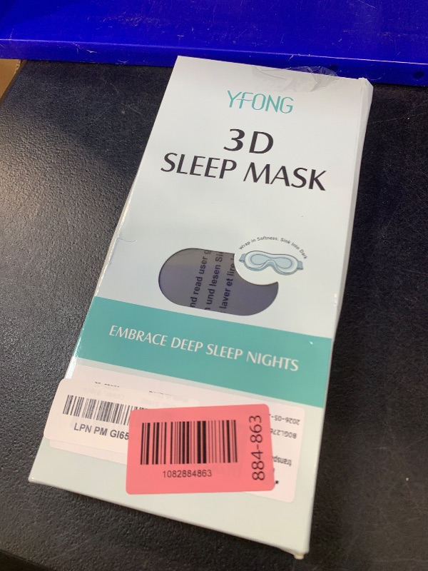 Photo 1 of YFONG Sleep Mask Women Men for Lash Extension, Breathable Bamboo Viscose