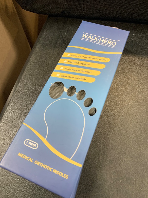 Photo 1 of Plantar Fasciitis Feet Insoles Arch Supports Orthotics Inserts Relieve Flat Feet, High Arch (Mens 4-4 1/2 | Womens 6-6 1/2)