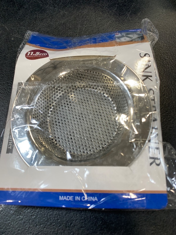 Photo 1 of Honmein 2 Pcs Sink Strainer for Most Kitchen Sink Drain Basket, Upgraded Double-Layer Safe Design Kitchen Sink Strainer (Outer Diameter 4.5 Inch)