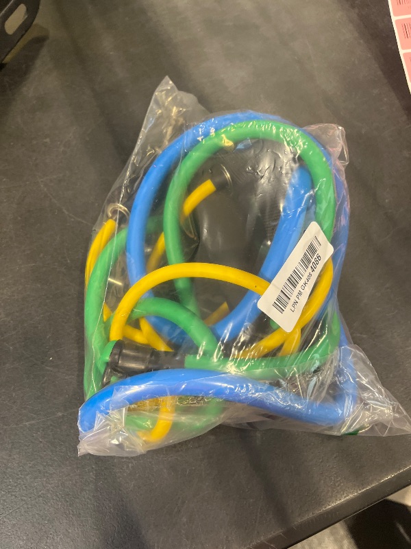 Photo 1 of zhiamz Resistance Bands with Handles, 90lbs Resistance