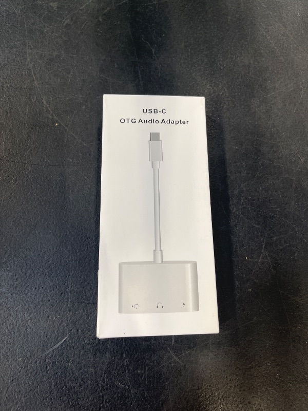 Photo 1 of INVERSE NET USB C to 3.5mm Audio OTG Adapter with 60W PD