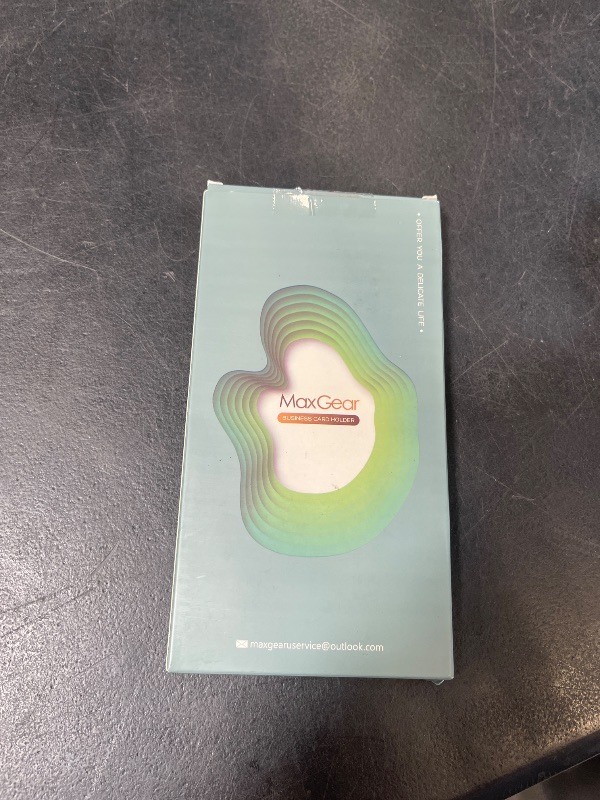 Photo 1 of MaxGear Plastic Business Card Holder (3 Pack)