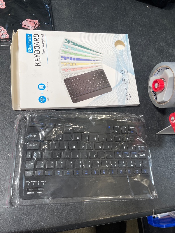 Photo 1 of KUNSI Bluetooth Keyboard - Black