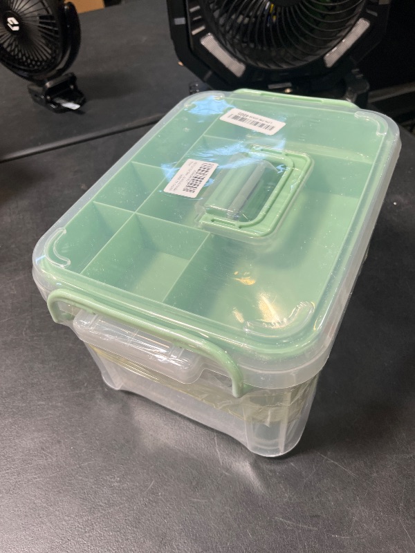 Photo 1 of HEY FOLY 15qt Clear Medicine Organizer Box