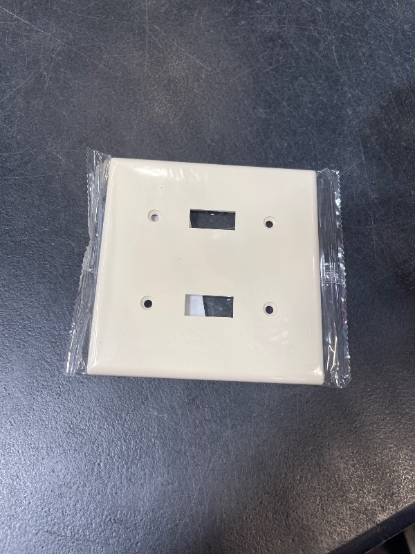 Photo 1 of ENERLITES 2-Gang Toggle Light Switch Wall Plate