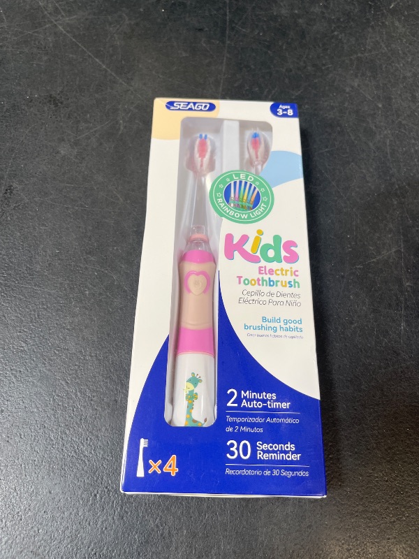 Photo 1 of SEAGO Kids Electric Toothbrush