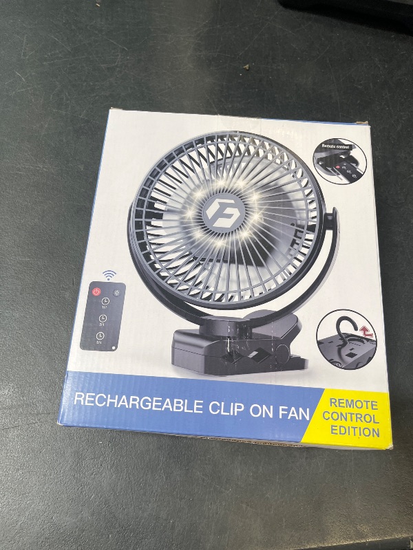Photo 1 of FRIZCOL 20000mAh Portable Clip-On Fan