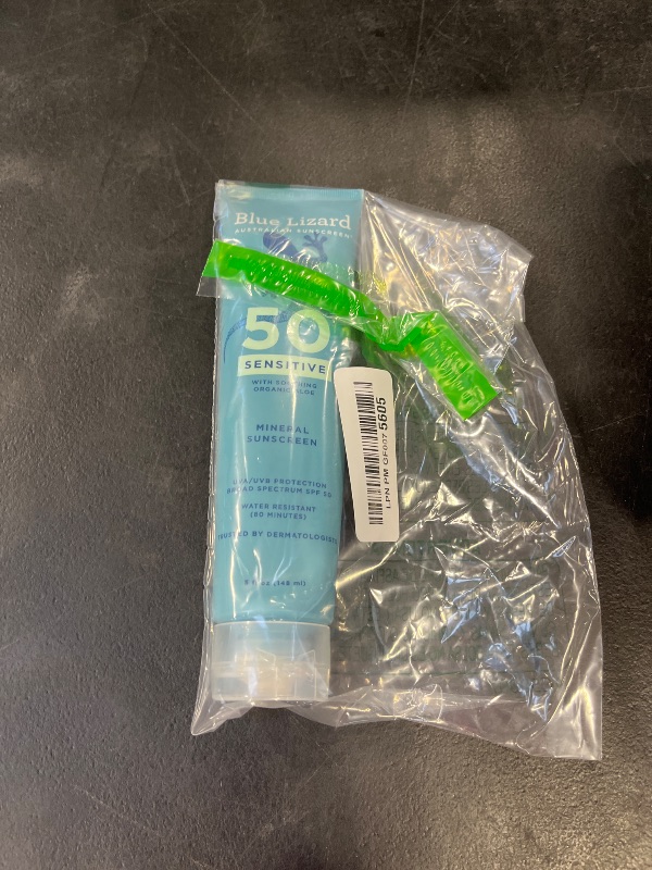 Photo 1 of Blue Lizard Sensitive Mineral SPF 50 Sunscreen Lotion